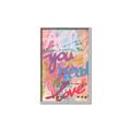 Picture of Love Graffiti II _GroupedProduct_Rectangle_Portrait_Canvas_Framed_