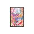 Picture of Love Graffiti II _GroupedProduct_Rectangle_Portrait_Canvas_Framed_