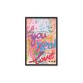 Picture of Love Graffiti II _GroupedProduct_Rectangle_Portrait_Canvas_Framed_