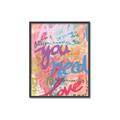 Picture of Love Graffiti II _GroupedProduct_Rectangle_Portrait_Canvas_Framed_