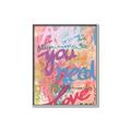 Picture of Love Graffiti II _GroupedProduct_Rectangle_Portrait_Canvas_Framed_