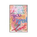 Picture of Love Graffiti II _GroupedProduct_Rectangle_Portrait_Canvas_Framed_