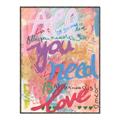 Picture of Love Graffiti II _GroupedProduct_Rectangle_Portrait_Canvas_Framed_