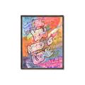Picture of Love Graffiti III _GroupedProduct_Rectangle_Portrait_Canvas_Framed_