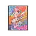 Picture of Love Graffiti III _GroupedProduct_Rectangle_Portrait_Canvas_Framed_