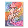 Picture of Love Graffiti III _GroupedProduct_Rectangle_Portrait_Canvas_Framed_