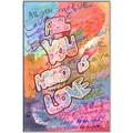 Picture of Love Graffiti III _GroupedProduct_Rectangle_Portrait_Canvas_Framed_