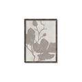 Picture of Floral  Shapes in Beaver Brown I _GroupedProduct_Rectangle_Portrait_Canvas_Framed_