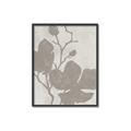 Picture of Floral  Shapes in Beaver Brown I _GroupedProduct_Rectangle_Portrait_Canvas_Framed_