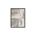 Picture of Floral  Shapes in Beaver Brown II _GroupedProduct_Rectangle_Portrait_Canvas_Framed_