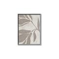 Picture of Floral  Shapes in Beaver Brown II _GroupedProduct_Rectangle_Portrait_Canvas_Framed_