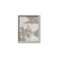 Picture of Floral  Shapes in Beaver Brown III _GroupedProduct_Rectangle_Portrait_Canvas_Framed_