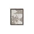 Picture of Floral  Shapes in Beaver Brown III _GroupedProduct_Rectangle_Portrait_Canvas_Framed_