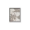 Picture of Floral  Shapes in Beaver Brown III _GroupedProduct_Rectangle_Portrait_Canvas_Framed_
