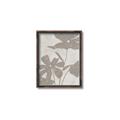 Picture of Floral  Shapes in Beaver Brown III _GroupedProduct_Rectangle_Portrait_Canvas_Framed_