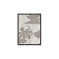 Picture of Floral  Shapes in Beaver Brown III _GroupedProduct_Rectangle_Portrait_Canvas_Framed_