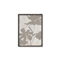 Picture of Floral  Shapes in Beaver Brown III _GroupedProduct_Rectangle_Portrait_Canvas_Framed_