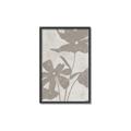 Picture of Floral  Shapes in Beaver Brown III _GroupedProduct_Rectangle_Portrait_Canvas_Framed_
