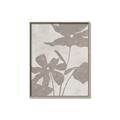 Picture of Floral  Shapes in Beaver Brown III _GroupedProduct_Rectangle_Portrait_Canvas_Framed_