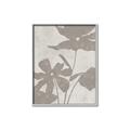 Picture of Floral  Shapes in Beaver Brown III _GroupedProduct_Rectangle_Portrait_Canvas_Framed_