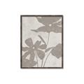 Picture of Floral  Shapes in Beaver Brown III _GroupedProduct_Rectangle_Portrait_Canvas_Framed_