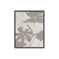 Picture of Floral  Shapes in Beaver Brown III _GroupedProduct_Rectangle_Portrait_Canvas_Framed_