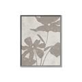 Picture of Floral  Shapes in Beaver Brown III _GroupedProduct_Rectangle_Portrait_Canvas_Framed_