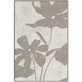 Picture of Floral  Shapes in Beaver Brown III _GroupedProduct_Rectangle_Portrait_Canvas_Framed_