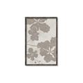 Picture of Floral  Shapes in Beaver Brown IV _GroupedProduct_Rectangle_Portrait_Canvas_Framed_