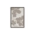 Picture of Floral  Shapes in Beaver Brown IV _GroupedProduct_Rectangle_Portrait_Canvas_Framed_