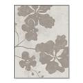Picture of Floral  Shapes in Beaver Brown IV _GroupedProduct_Rectangle_Portrait_Canvas_Framed_