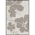 Picture of Floral  Shapes in Beaver Brown IV _GroupedProduct_Rectangle_Portrait_Canvas_Framed_