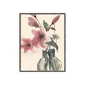 Picture of Pink Lily I _GroupedProduct_Rectangle_Portrait_Canvas_Framed_