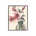 Picture of Pink Lily I _GroupedProduct_Rectangle_Portrait_Canvas_Framed_