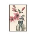 Picture of Pink Lily I _GroupedProduct_Rectangle_Portrait_Canvas_Framed_