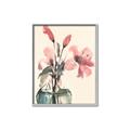 Picture of Pink Lily II _GroupedProduct_Rectangle_Portrait_Canvas_Framed_