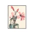 Picture of Pink Lily II _GroupedProduct_Rectangle_Portrait_Canvas_Framed_