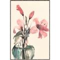 Picture of Pink Lily II _GroupedProduct_Rectangle_Portrait_Canvas_Framed_