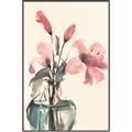 Picture of Pink Lily II _GroupedProduct_Rectangle_Portrait_Canvas_Framed_