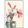 Picture of Pink Lily II _GroupedProduct_Rectangle_Portrait_Canvas_Framed_