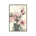 Picture of Pink Lily III _GroupedProduct_Rectangle_Portrait_Canvas_Framed_