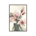 Picture of Pink Lily III _GroupedProduct_Rectangle_Portrait_Canvas_Framed_