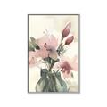 Picture of Pink Lily III _GroupedProduct_Rectangle_Portrait_Canvas_Framed_