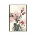 Picture of Pink Lily III _GroupedProduct_Rectangle_Portrait_Canvas_Framed_