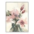 Picture of Pink Lily III _GroupedProduct_Rectangle_Portrait_Canvas_Framed_
