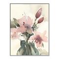 Picture of Pink Lily III _GroupedProduct_Rectangle_Portrait_Canvas_Framed_
