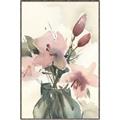 Picture of Pink Lily III _GroupedProduct_Rectangle_Portrait_Canvas_Framed_
