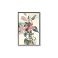 Picture of Pink Lily IV _GroupedProduct_Rectangle_Portrait_Canvas_Framed_