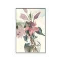 Picture of Pink Lily IV _GroupedProduct_Rectangle_Portrait_Canvas_Framed_