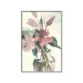 Picture of Pink Lily IV _GroupedProduct_Rectangle_Portrait_Canvas_Framed_